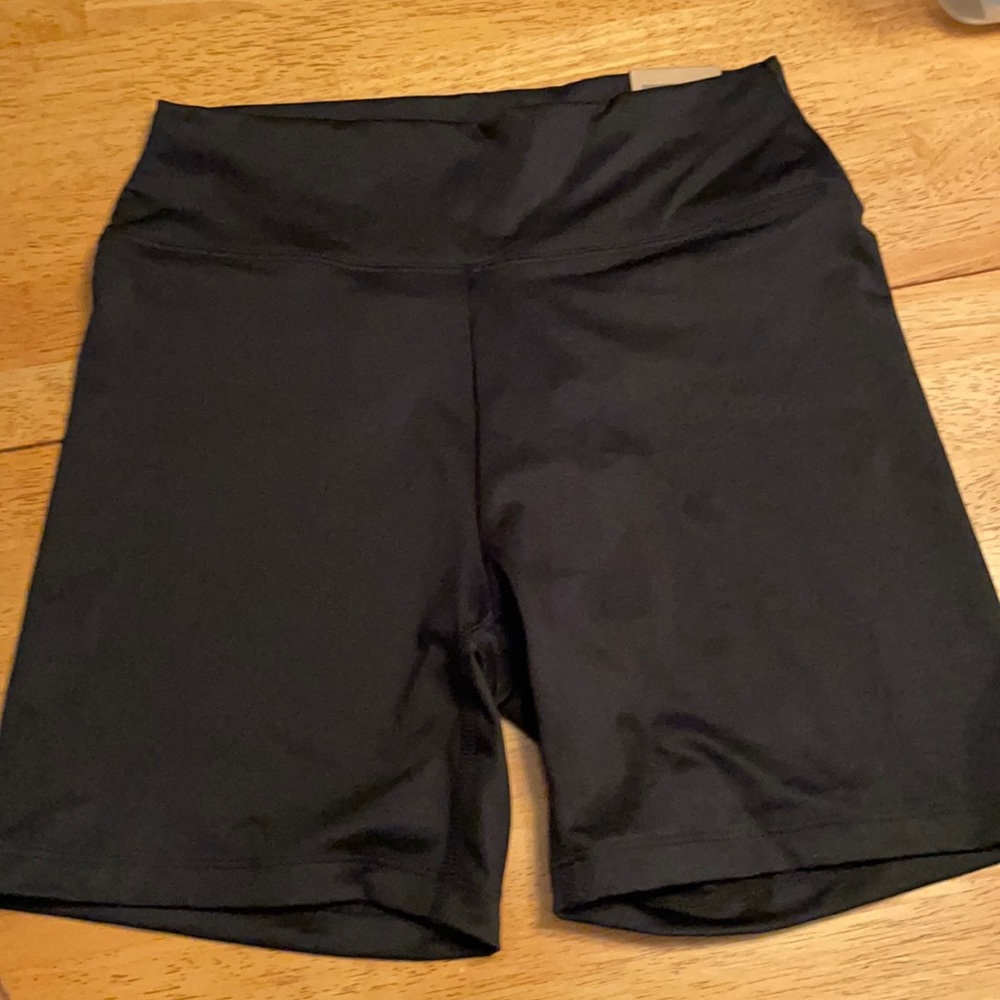 Pink bike shorts